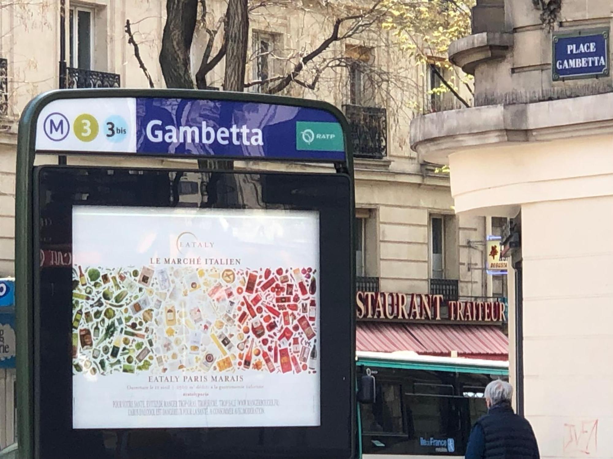 Metro Gambetta Apartment Paris Exterior photo